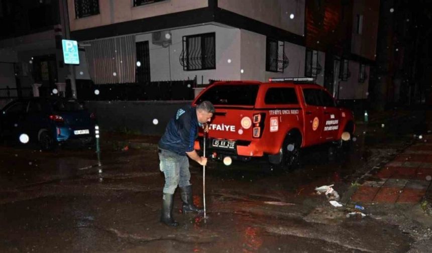 Manisa’da 1000 kişilik yağış seferberliği