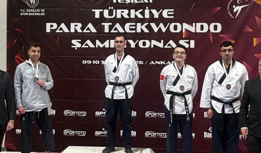 Para Taekwondo’da Gurur Günü: Ahmet Fatih Akbıyık Türkiye Üçüncüsü!