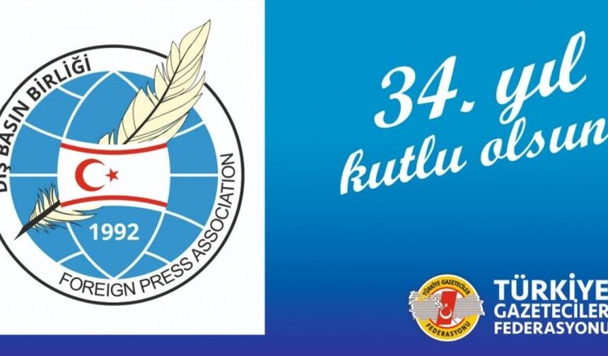 *TGF GENEL BAŞKANI YILMAZ KARACA’DAN DIŞ BASIN BİRLİĞİ’NE KUTLAMA*