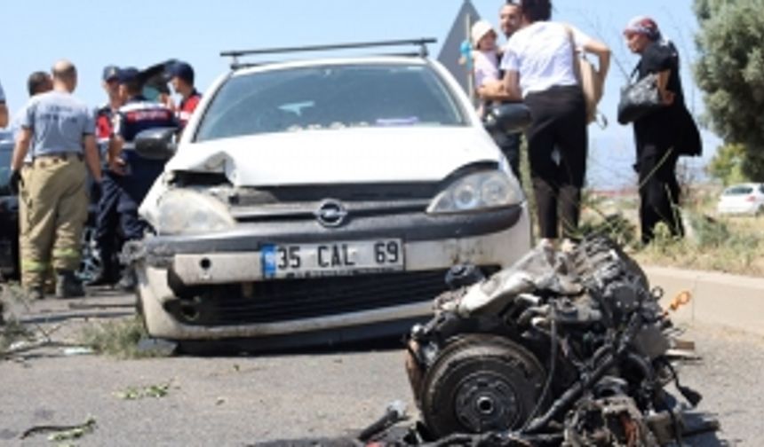 Karşı şeride geçen araç faciaya sebep oluyordu 1’i ağır 3 yaralı