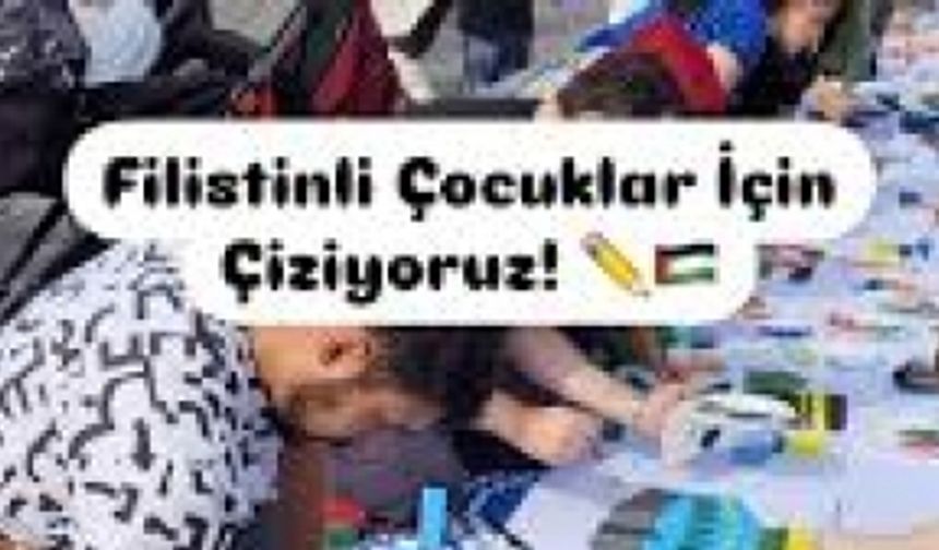 Filistin Çocuklar İçin Çiziyoruz!