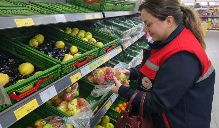 Afyonkarahisar'daki marketlerde TÜFİS denetimi