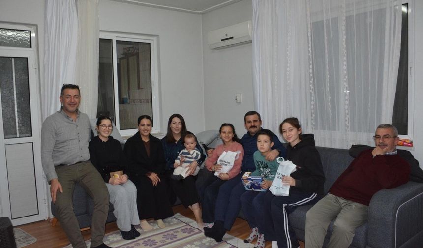 Köyceğiz Kaymakamı Kumcu, ilk iftarda Çelik ailesine konuk oldu