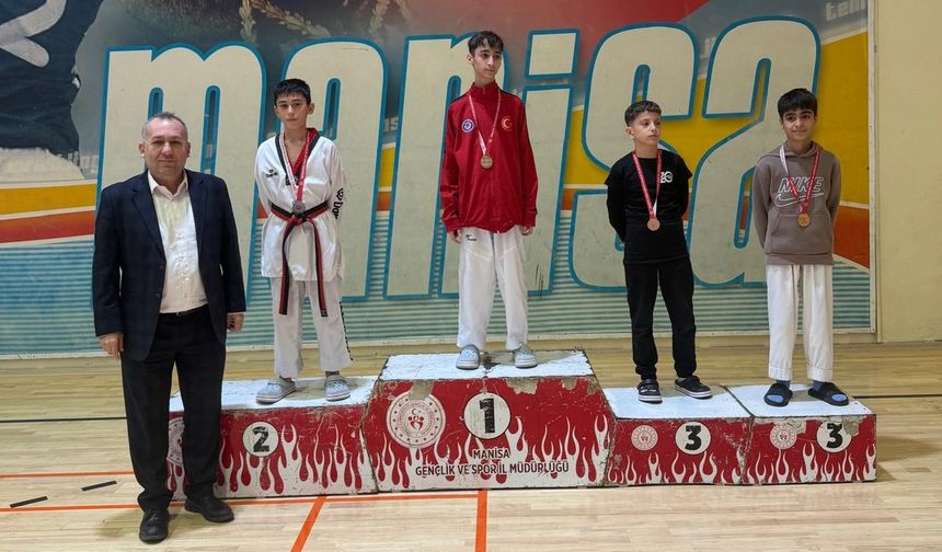Manisa’da Okul Sporları Taekwondo İl Birinciliği Tamamlandı