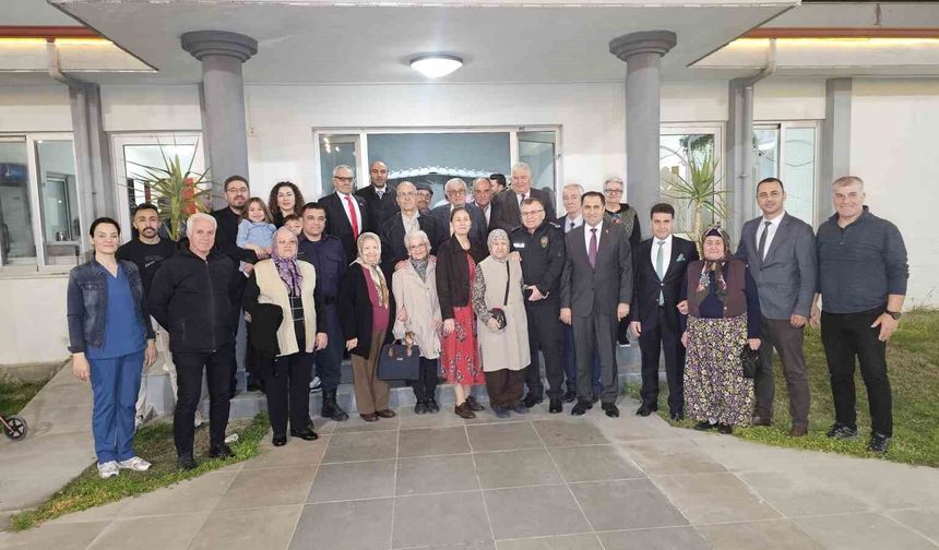 Kaymakam Kan huzurevi sakinlerini iftarda ağırladı