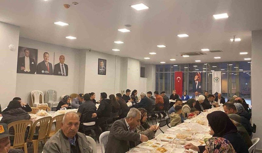 Sarıgöl'de şehit ve gazi ailelerine anlamlı iftar