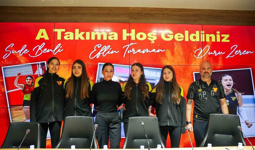 Göztepe Voleybol, altyapıdan 3 takviye yaptı