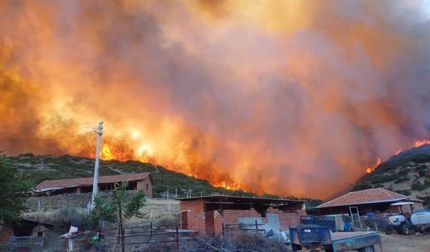 Salihli'de yangın riskine karşı yasak kararı