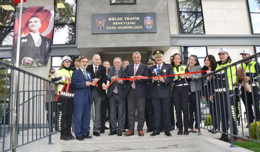 Manisa’da Huzur ve Güven İçin Yeni Adım: Trafik Binası Açıldı