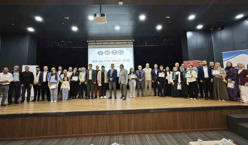 'Bir bilenle bilge nesil' projesinde ödül heyecanı