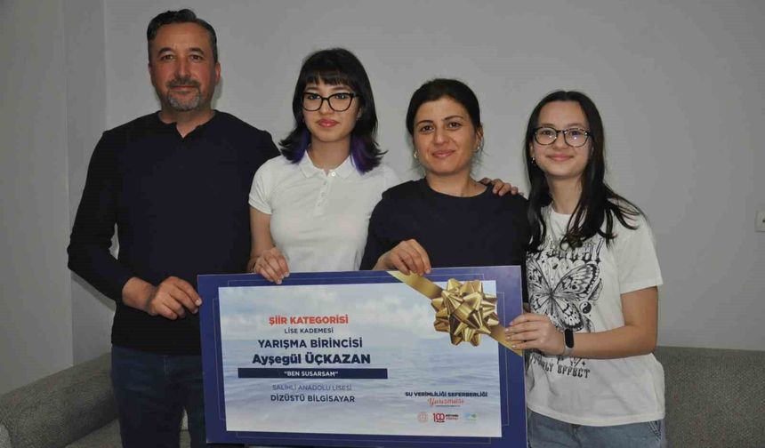 Manisalı öğrenci Türkiye birincisi oldu
