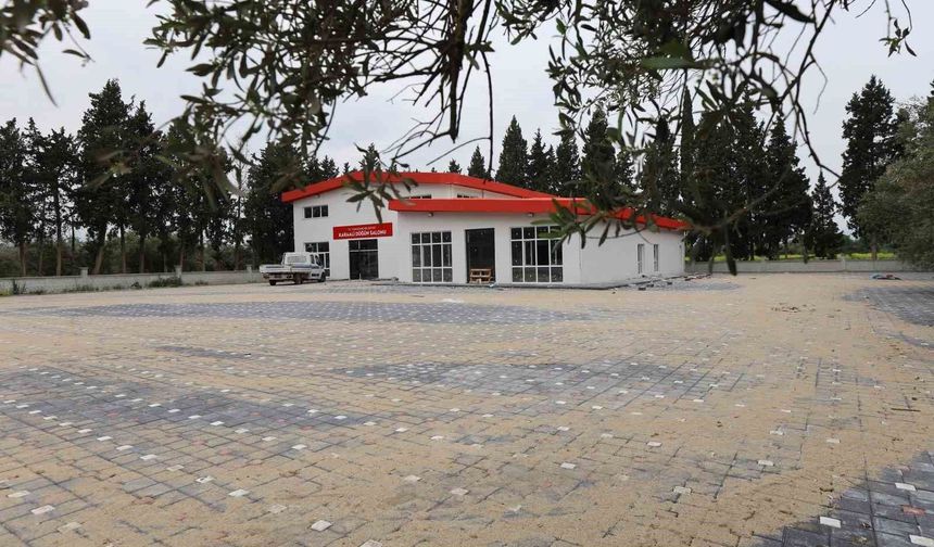 Yunusemre'den Karaali'ye 800 kişilik düğün salonu