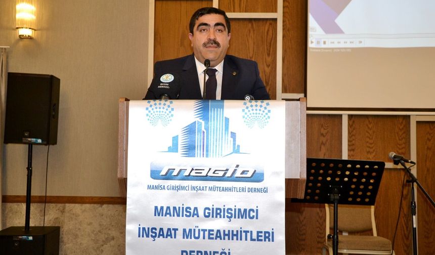 MAGİD Başkanı Burhanettin Yaşar: "Manisa’nın Konut İhtiyacını Yeni İmar Planları Çözecek"