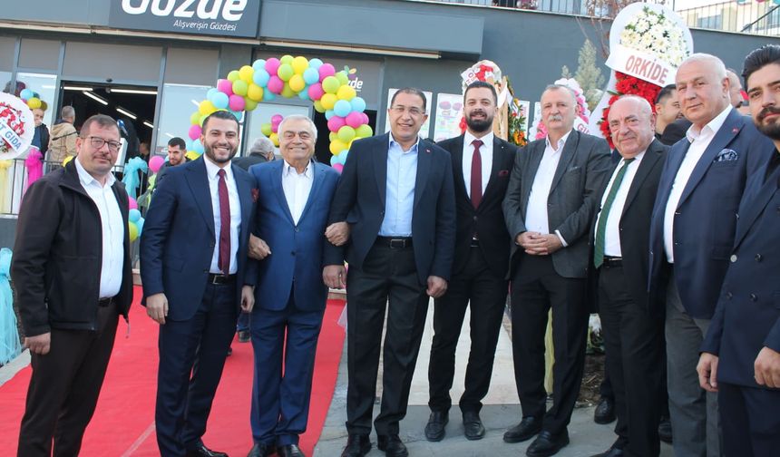 Gözde Market, Akgedik TOKİ'deki Yeni Şubesini Görkemli Bir Törenle Açtı