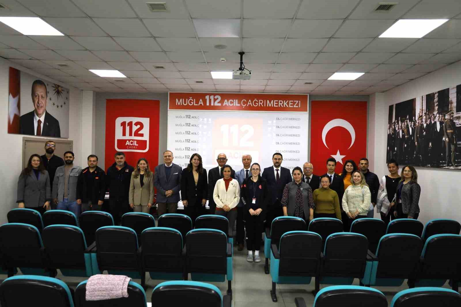 Muğla 112'de 'Hukuk' ve 'İletişim' seferberliği