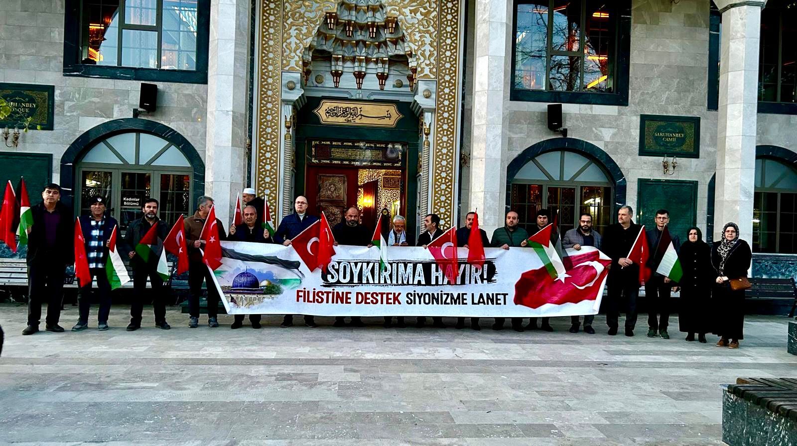 MANİSA FİLİSTİN’E DESTEK PLATFORMU BASIN AÇIKLAMASI