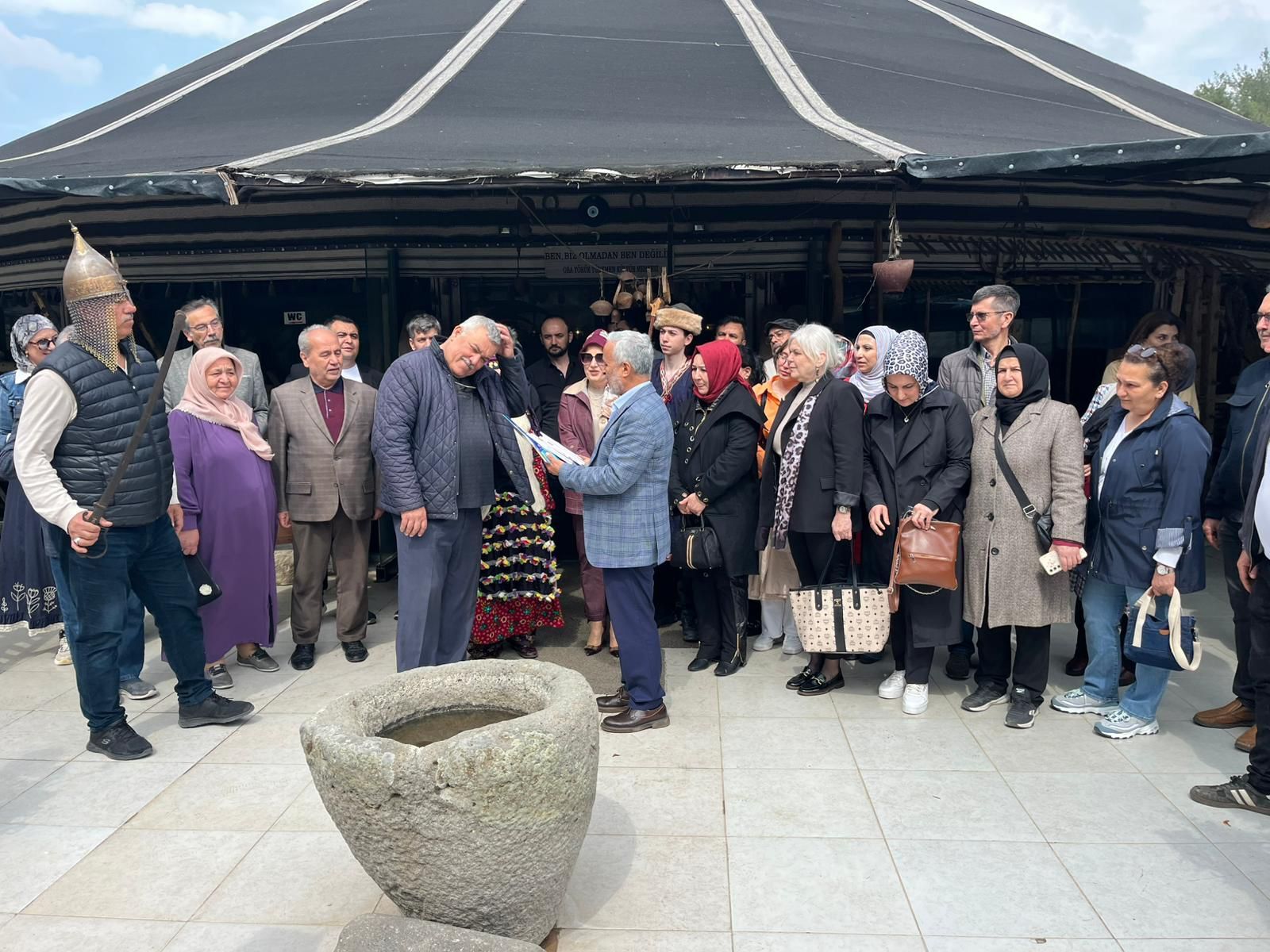TDED Manisa Şubesi’nden Oba Yörük Türkmen Kültür Merkezi’ne Kültür Gezisi