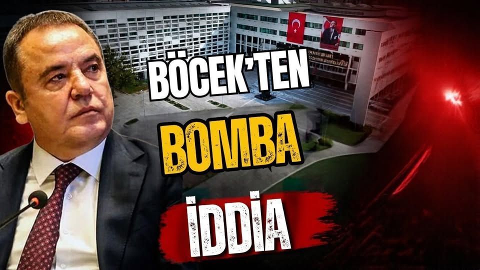 Muhittin Böcek'den Menderes Türel'e şok suçlama