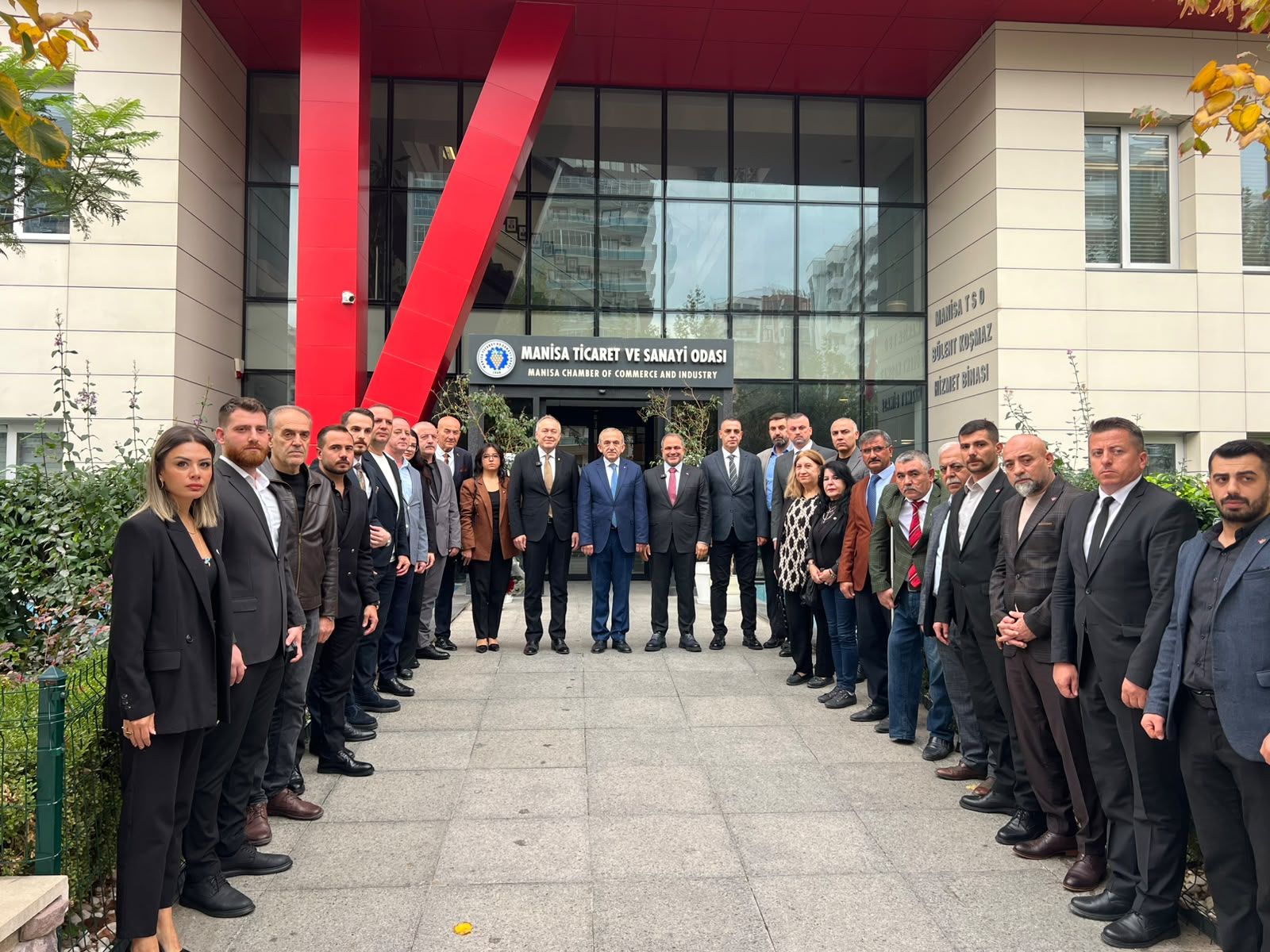 "MHP Manisa Teşkilatından, TSO Başkanı Mehmet Yılmaz’a 'Hayırlı Olsun' Ziyareti"